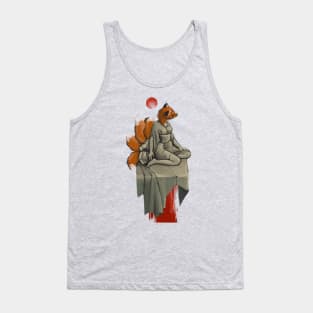 Japanese fox Tank Top